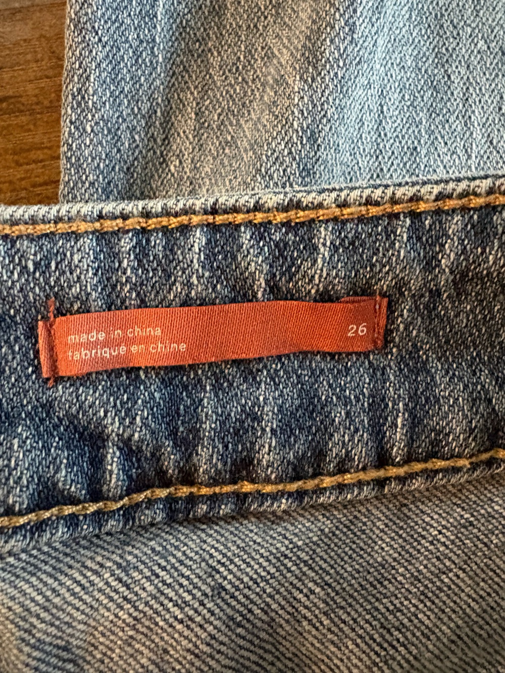 Pilcro Light Blue Wide-Leg Button-Fly Jeans - Picture 4 of 5
